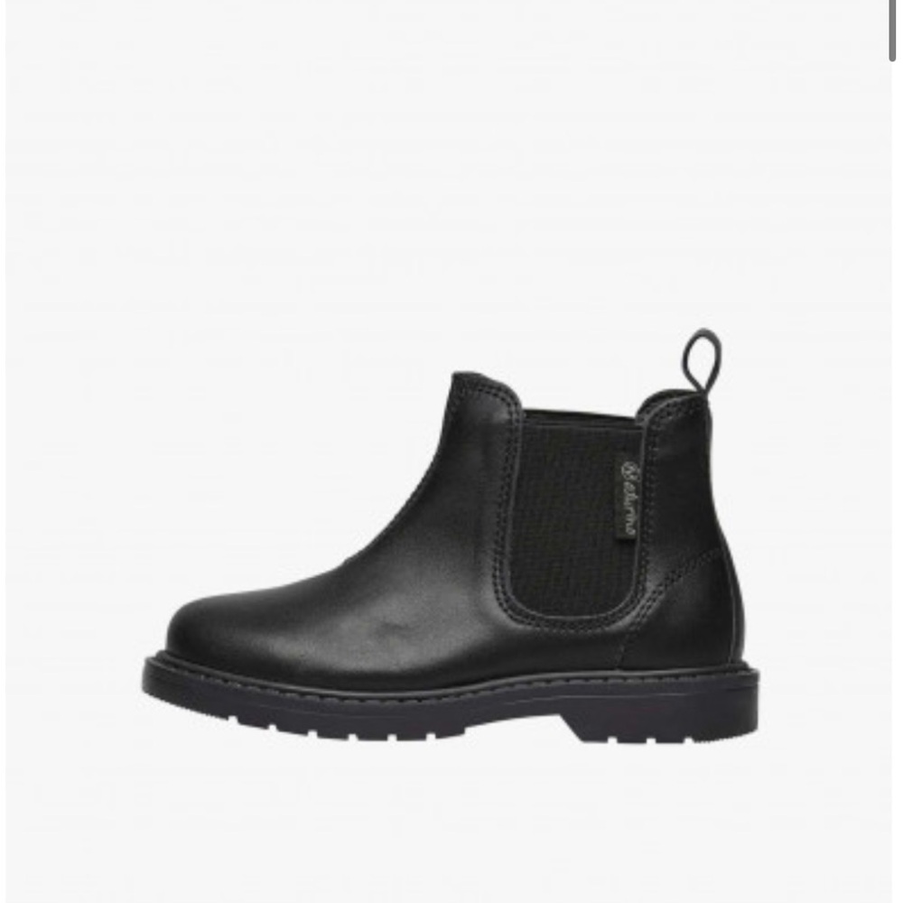 NWT NATURINO PICCADILLY Chelsea Leather Boots in Black - Picture 2 of 15